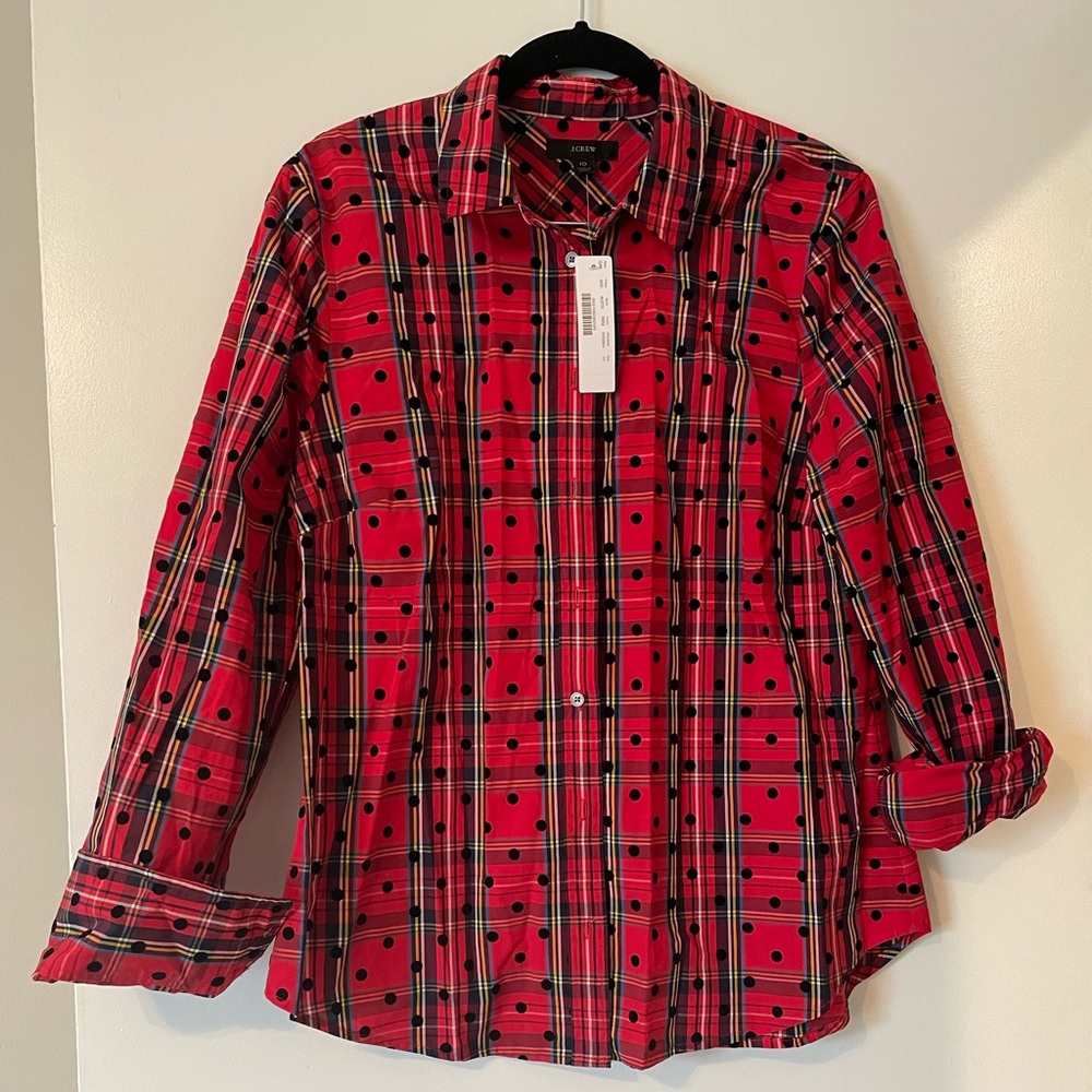 NEW WITH TAGS- J. Crew button down